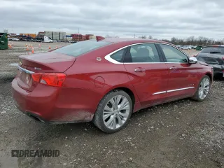 2018 Chevrolet Impala Premier with VIN 2G1125S33J9170355, listed as a Copart auction lot 51070625 with 107,899 mi miles and Salvage Title. Bid and sale history available at DreamBid. Image 3.