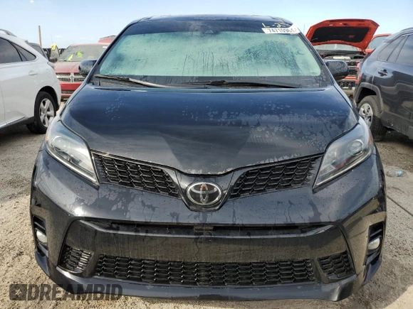 2020 Toyota Sienna SE with VIN 5TDXZ3DC8LS082037, listed as a Copart auction lot 74710964 with 36,787 mi miles and Non Repairable. Bid and sale history available at carsss.com. Image 5.