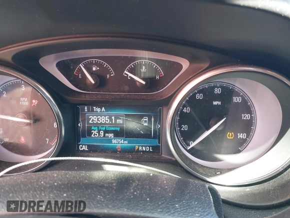 2019 Buick Envision Essence with VIN LRBFXCSA3KD043383, listed as a IAAI auction lot 42031599 with 96,754 mi miles and . Bid and sale history available at carsss.com. Image 7.