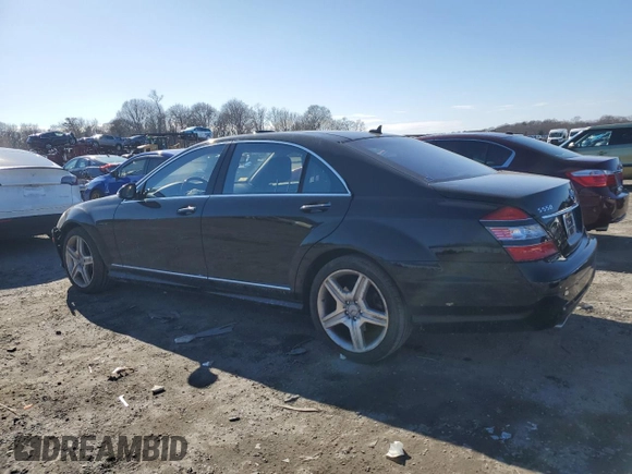 2009 Mercedes-Benz S 550 with VIN WDDNG86X69A271016, listed as a Copart auction lot 47071565 with 117,267 mi miles and Clean title. Bid and sale history available at DreamBid. Image 2.