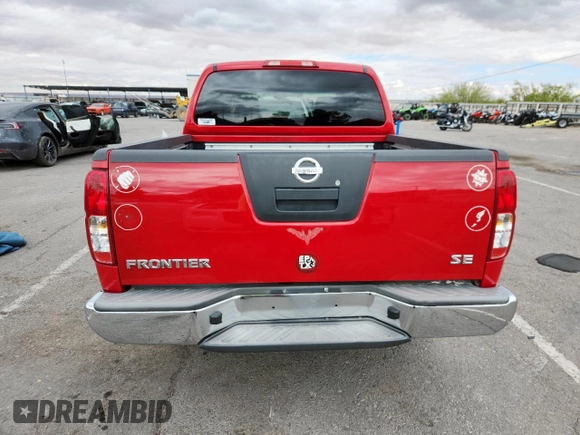 2008 Nissan Frontier SE with VIN 1N6AD07U58C417963, listed as a Copart auction lot 63128965 with 166,470 mi miles and Salvage title. Bid and sale history available at DreamBid. Image 6.