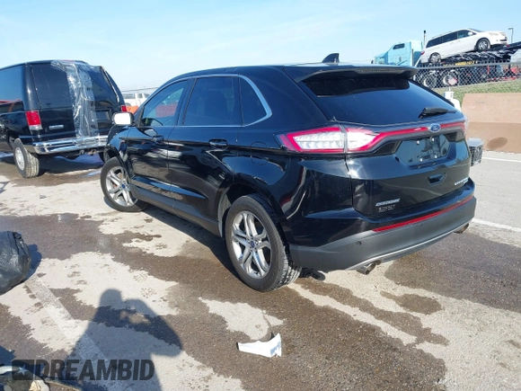 2016 Ford Edge Titanium with VIN 2FMPK3K91GBC66265, listed as a IAAI auction lot 41858592 with 63,621 mi miles. Bid and sale history available at carsss.com. Image 3.