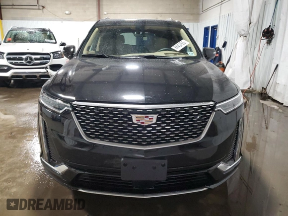 2022 Cadillac XT6 Premium Luxury with VIN 1GYKPFRS0NZ154930, listed as a Copart auction lot 88454595 with 26,334 mi miles and Salvage Title. Bid and sale history available at carsss.com. Image 5.