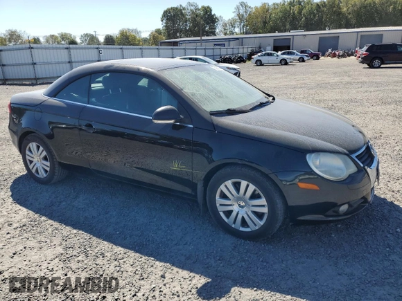 2008 Volkswagen Eos Turbo z VIN WVWAA71F18V049221, wystawiony jako Copart lot #75855374 z przebiegiem 157 657 mil mil oraz Szkoda całkowita • Salvage title. Historia ofert i sprzedaży dostępna na DreamBid. Obrazek 4.