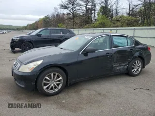 2008 Infiniti G35 x z VIN JNKBV61F38M268284, wystawiony jako Copart lot #56860785 z przebiegiem 140 876 mil mil oraz Szkoda całkowita • Salvage title. Historia ofert i sprzedaży dostępna na DreamBid. Obrazek 1.