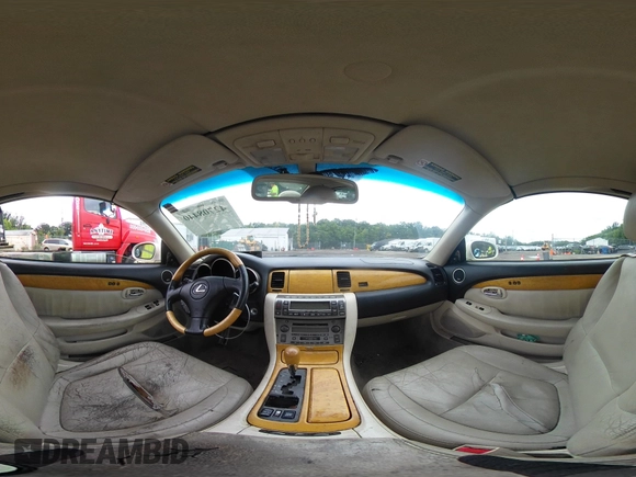 2004 Lexus SC 430 with VIN JTHFN48Y340050845, listed as a IAAI auction lot 42708440 with 129,493 mi miles and . Bid and sale history available at DreamBid. Image 18.