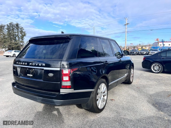 2016 Land Rover Range Rover Supercharged with VIN SALGS2EF2GA263704, listed as a Copart auction lot 50368025 with 106000 miles and Clean Title. Bid and sale history available at carsss.com. Image 4.