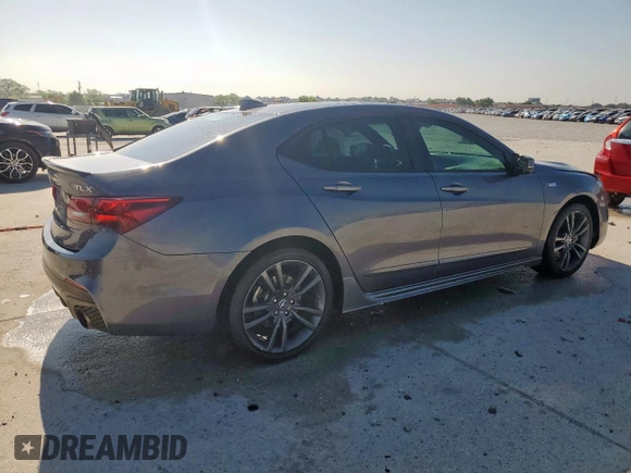 2018 Acura TLX w/A-SPEC Pkg with VIN 19UUB2F69JA010803, listed as a Copart auction lot 54090365 with 96,961 mi miles and Salvage title. Bid and sale history available at DreamBid. Image 3.