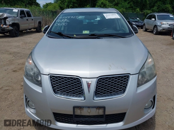2009 Pontiac Vibe GT with VIN 5Y2SR67029Z437093, listed as a IAAI auction lot 42479856 with 85,603 mi miles and . Bid and sale history available at DreamBid. Image 6.