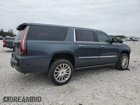 2019 Cadillac Escalade ESV Premium Luxury z VIN 1GYS3JKJ9KR355933, wystawiony jako Copart lot #88792285 z przebiegiem 109 272 mil mil oraz Czysty tytuł • Clean title. Historia ofert i sprzedaży dostępna na DreamBid. Obrazek 3.