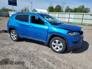 2019 Jeep Compass Latitude z VIN 3C4NJDBB1KT653452, wystawiony jako Copart lot #58297495 z przebiegiem 74 350 mil mil oraz Szkoda całkowita • Salvage title. Historia ofert i sprzedaży dostępna na DreamBid. Obrazek 4.