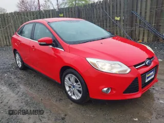 2012 Ford Focus SEL with VIN 1FAHP3H25CL162575, listed as a IAAI auction lot 42018674 with 237,745 mi miles. Bid and sale history available at carsss.com. Image 1.