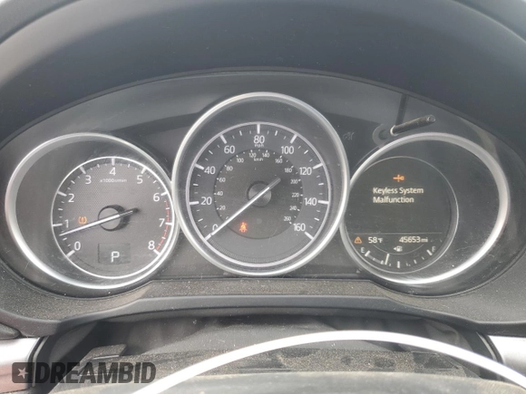 2018 Mazda CX-5 Touring with VIN JM3KFACM2J1473462, listed as a Copart auction lot 48011385 with 45,653 mi miles and Salvage Title. Bid and sale history available at carsss.com. Image 9.