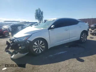 2021 Nissan Sentra SV z VIN 3N1AB8CV4MY245029, wystawiony jako Copart lot #56207095 z przebiegiem 37 642 mil mil oraz Szkoda całkowita • Salvage title. Historia ofert i sprzedaży dostępna na DreamBid. Obrazek 1.