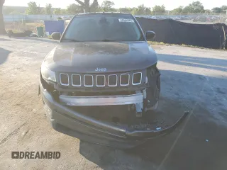 2018 Jeep Compass Sport with VIN 3C4NJCAB4JT411653, listed as a Copart auction lot 50566965 with 142,049 mi miles and Salvage Title. Bid and sale history available at carsss.com. Image 5.