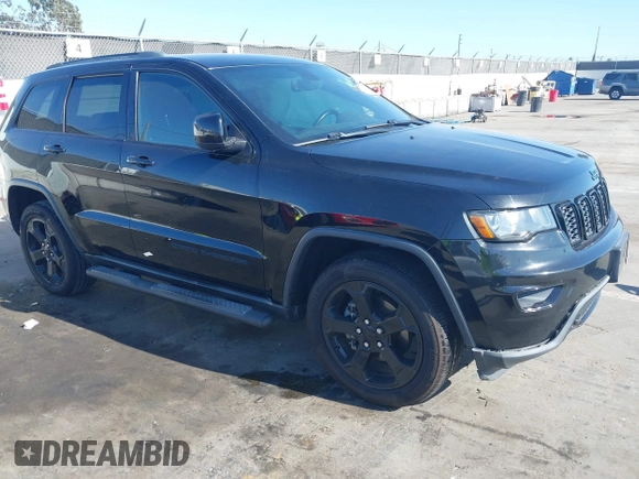 2018 Jeep Grand Cherokee Laredo E with VIN 1C4RJFAG4JC367924, listed as a IAAI auction lot 42065114 with 65,250 mi miles. Bid and sale history available at carsss.com. Image 1.
