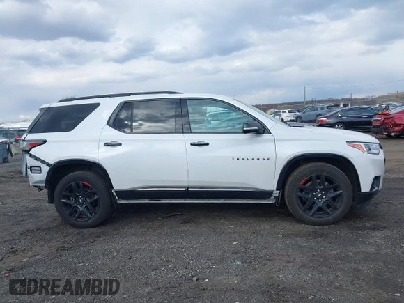 2019 Chevrolet Traverse Premier with VIN 1GNEVKKW9KJ235697, listed as a IAAI auction lot 41881063 with 78,174 mi miles. Bid and sale history available at carsss.com. Image 13.