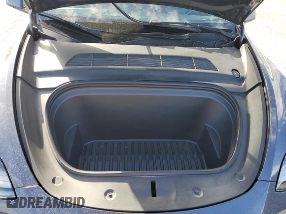 2023 Tesla Model Y Long Range with VIN 7SAYGDEE9PF638742, listed as a Copart auction lot 48188455 with 30,550 mi miles and Salvage Title. Bid and sale history available at DreamBid. Image 11.