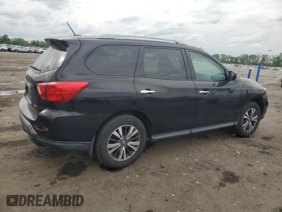 2017 Nissan Pathfinder SL with VIN 5N1DR2MM2HC668677, listed as a Copart auction lot 54633705 with 111,498 mi miles and Clean Title. Bid and sale history available at DreamBid. Image 3.