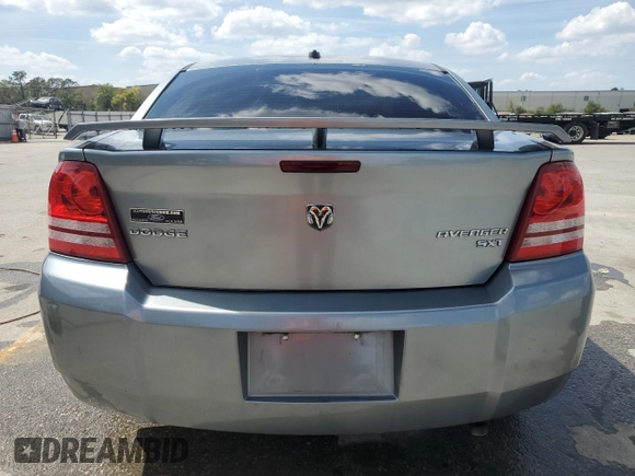 2009 Dodge Avenger SXT with VIN 1B3LC56B99N535484, listed as a Copart auction lot 49381645 with 186,049 mi miles and Salvage Title. Bid and sale history available at DreamBid. Image 6.