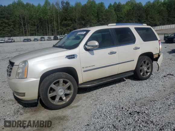 2007 Cadillac Escalade z VIN 1GYFK63837R244606, wystawiony jako Copart lot #53540425 z przebiegiem 163 146 mil mil oraz Szkody całkowita. Historia ofert i sprzedaży dostępna na DreamBid. Obrazek 1.