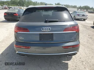 2022 Audi Q5 S line Premium z VIN WA1GAAFY3N2071116, wystawiony jako Copart lot #57175025 z przebiegiem 25 117 mil mil oraz Szkoda całkowita • Salvage title. Historia ofert i sprzedaży dostępna na DreamBid. Obrazek 6.