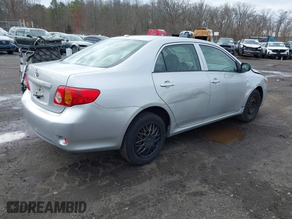 2009 Toyota Corolla with VIN JTDBL40E69J041355, listed as a IAAI auction lot 41737812 with 66,953 mi miles. Bid and sale history available at carsss.com. Image 4.