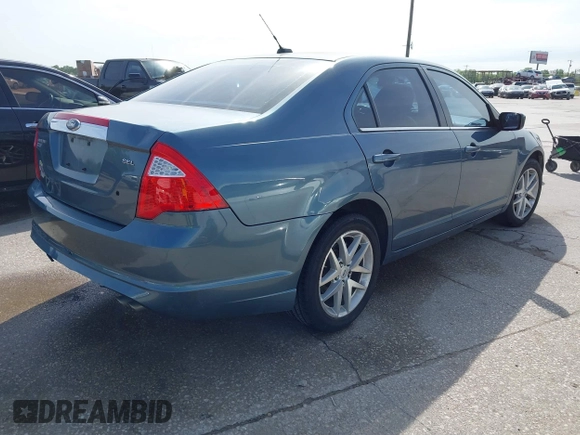 2012 Ford Fusion SEL with VIN 3FAHP0JA7CR246219, listed as a IAAI auction lot 41907524 with 152,891 mi miles. Bid and sale history available at carsss.com. Image 4.