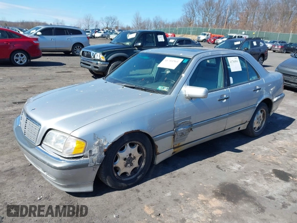 1998 Mercedes-Benz C 230/260/280/320 with VIN WDBHA23G9WA578796, listed as a IAAI auction lot 41704961 with 217,309 mi miles and . Bid and sale history available at carsss.com. Image 2.