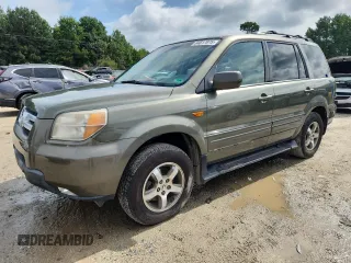 2008 Honda Pilot EX-L with VIN 5FNYF18598B030702, listed as a Copart auction lot 64617975 with 115,076 mi miles and Salvage title. Bid and sale history available at DreamBid. Image 1.