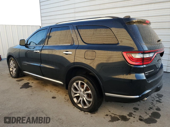 2016 Dodge Durango Citadel Anodized Platinum with VIN 1C4SDJET0GC428990, listed as a Copart auction lot 83581244 with 144,980 mi miles and Clean title. Bid and sale history available at DreamBid. Image 2.