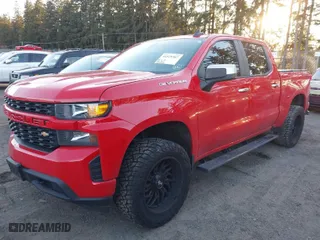 2020 Chevrolet Silverado 1500 Custom with VIN 3GCPYBEH8LG361073, listed as a IAAI auction lot 41529367 with 38,344 mi miles. Bid and sale history available at carsss.com. Image 2.
