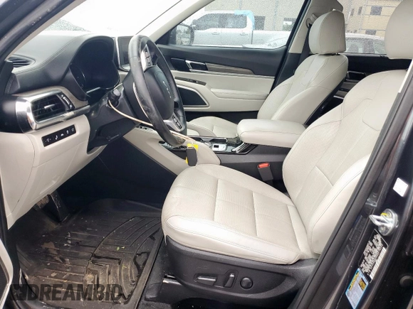 2022 Kia Telluride EX with VIN 5XYP3DHC4NG276226, listed as a Copart auction lot 60528015 with 55,306 mi miles and Salvage title. Bid and sale history available at DreamBid. Image 7.