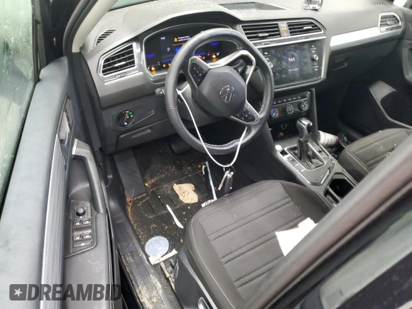 2024 Volkswagen Tiguan S with VIN 3VVRB7AX8RM209083, listed as a Copart auction lot 44780495 with 2,249 mi miles and Salvage Title. Bid and sale history available at carsss.com. Image 8.