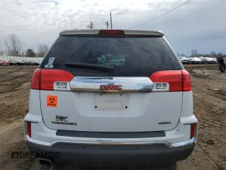2017 GMC Terrain SLT with VIN 2GKFLUEK1H6344172, listed as a Copart auction lot 47433405 with Not Provided miles and Clean Title. Bid and sale history available at carsss.com. Image 6.