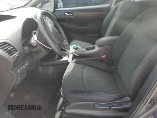 2015 Nissan LEAF S with VIN 1N4AZ0CP9FC324158, listed as a Copart auction lot 54945665 with 79,452 mi miles and Salvage Title. Bid and sale history available at DreamBid. Image 7.