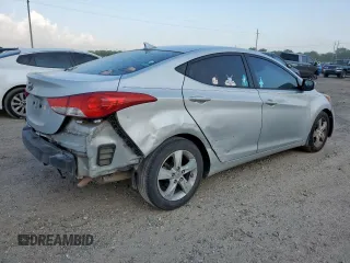 2013 Hyundai Elantra GLS z VIN KMHDH4AE2DU754975, wystawiony jako Copart lot #59701275 z przebiegiem 180 451 mil mil oraz Szkoda całkowita • Salvage title. Historia ofert i sprzedaży dostępna na DreamBid. Obrazek 3.