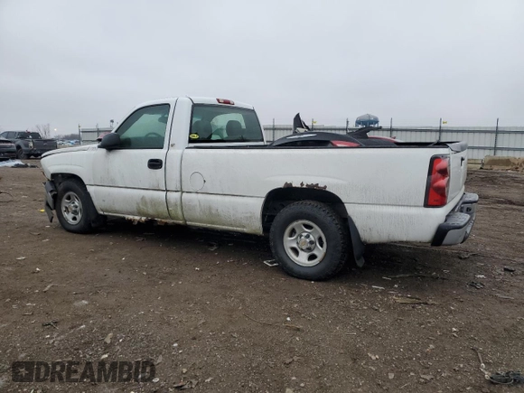 2004 Chevrolet Silverado 1500 Work Truck with VIN 1GCEC14X74Z121233, listed as a Copart auction lot 86571204 with 229,362 mi miles and Salvage Title. Bid and sale history available at carsss.com. Image 2.