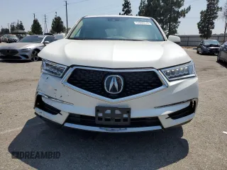 2018 Acura MDX Technology with VIN 5J8YD4H50JL015632, listed as a Copart auction lot 62608615 with 52,999 mi miles and Salvage title. Bid and sale history available at DreamBid. Image 5.