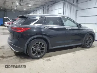 2019 Infiniti QX50 Essential z VIN 3PCAJ5M38KF103867, wystawiony jako Copart lot #86050184 z przebiegiem 111 694 mil mil oraz Szkoda całkowita • Salvage title. Historia ofert i sprzedaży dostępna na DreamBid. Obrazek 3.