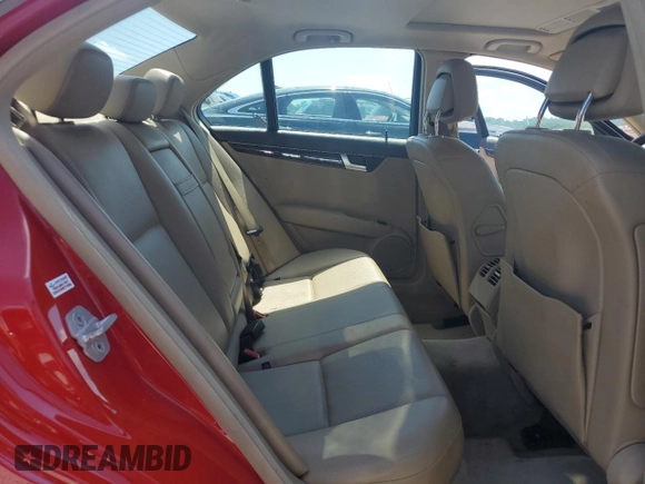 2014 Mercedes-Benz C 250 Sport with VIN WDDGF4HB6ER309832, listed as a Copart auction lot 61725615 with 123,341 mi miles and Salvage title. Bid and sale history available at DreamBid. Image 10.