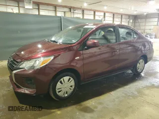 2024 Mitsubishi Mirage ES z VIN ML32FUFJ6RHF18004, wystawiony jako Copart lot #59463315 z przebiegiem 9 037 mil mil oraz Czysty tytuł • Clean title. Historia ofert i sprzedaży dostępna na DreamBid. Obrazek 1.