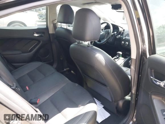 2015 Kia Forte EX with VIN KNAFZ4A81F5336163, listed as a IAAI auction lot 42024955 with 1 mi miles. Bid and sale history available at carsss.com. Image 8.