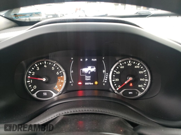 2021 Jeep Renegade Jeepster with VIN ZACNJCAB4MPM41650, listed as a Copart auction lot 44579155 with 35,079 mi miles and Salvage title. Bid and sale history available at DreamBid. Image 9.