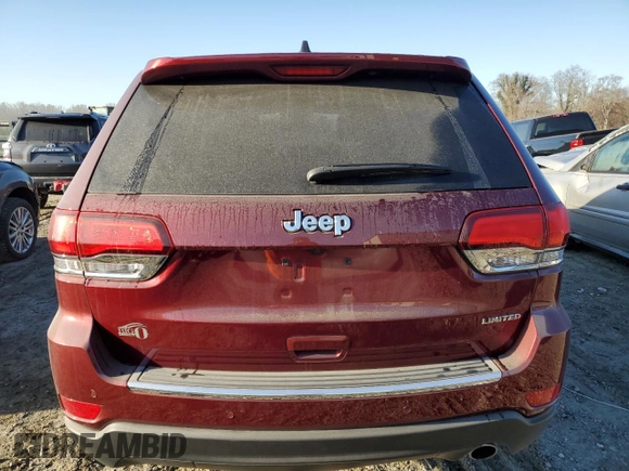 2020 Jeep Grand Cherokee Limited with VIN 1C4RJEBG0LC191241, listed as a Copart auction lot 46602305 with 72,018 mi miles and Salvage Title. Bid and sale history available at carsss.com. Image 6.