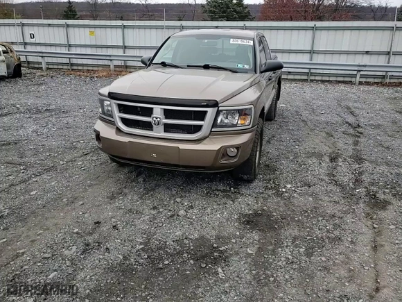 2010 Dodge Dakota Bighorn/Lonestar with VIN 1D7CW3GK3AS176153, listed as a Copart auction lot 80619634 with 73,875 mi miles and Salvage Title. Bid and sale history available at carsss.com. Image 10.