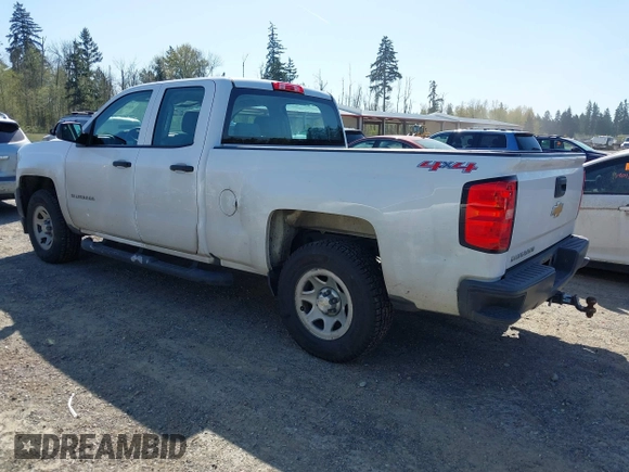 2017 Chevrolet Silverado 1500 Work Truck with VIN 1GCVKNEC6HZ336243, listed as a IAAI auction lot 41985600 with 162,203 mi miles. Bid and sale history available at carsss.com. Image 3.