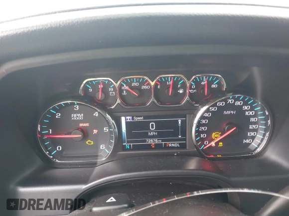2017 GMC Sierra 1500 SLE z VIN 1GTV2MEC0HZ311932, wystawiony jako IAAI lot #40888769 z przebiegiem 72 676 mil mil oraz . Historia ofert i sprzedaży dostępna na DreamBid. Obrazek 7.