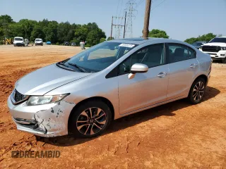 2015 Honda Civic EX z VIN 2HGFB2F86FH550760, wystawiony jako Copart lot #56968225 z przebiegiem 129 183 mil mil oraz Szkoda całkowita • Salvage title. Historia ofert i sprzedaży dostępna na DreamBid. Obrazek 1.
