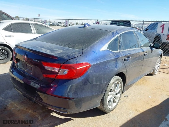 2019 Honda Accord Sedan LX 1.5T with VIN 1HGCV1F17KA027425, listed as a IAAI auction lot 41553943 with 1 mi miles. Bid and sale history available at carsss.com. Image 4.